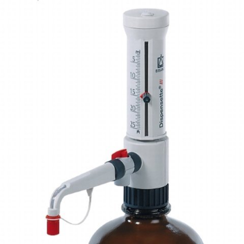 BrandTech Dispensette III. Analog Adjustment 5-50ml. BrandTech Dispensette III. Analog Adjustment 5-50ml.
