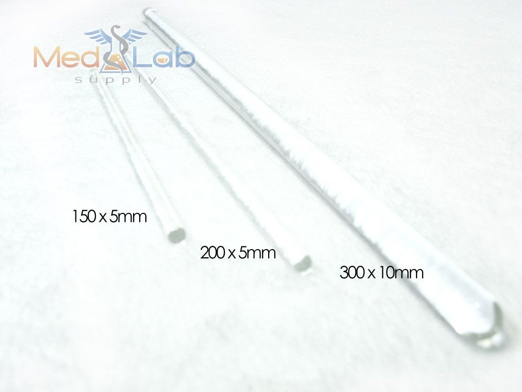 Glass Stirring Rod 200x5mm (Qty. 48) Glass Stirring Rod 200x5mm (Qty. 48)