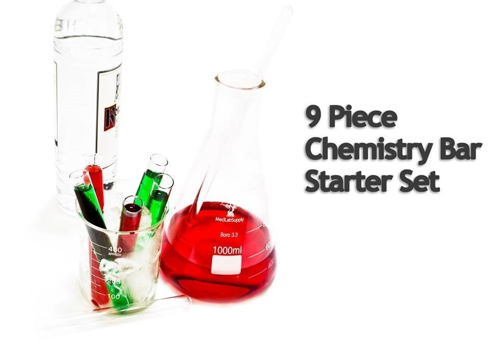 9-piece Chemistry Bar Starter Set by Med Lab Supply 9-piece Chemistry Bar Starter Set by Med Lab Supply