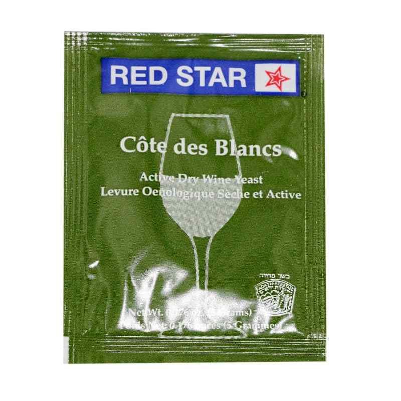 Red Star Cote de Blanc Wine Yeast 5 g Red Star Cote de Blanc Wine Yeast 5 g